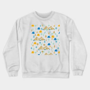 Summer Forest Camping Crewneck Sweatshirt